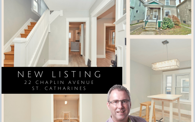 NEW LISTING: 22 Chaplin Avenue, St. Catharines