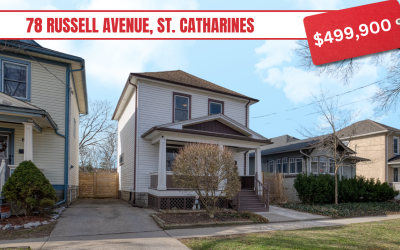 New Listing: 78 Russell Avenue, St. Catharines, ON