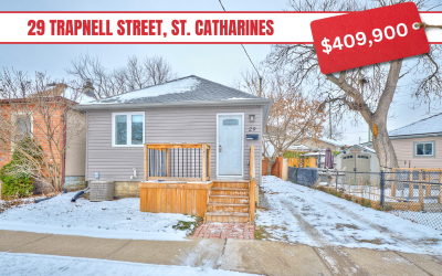 New Listing: 29 Trapnell Street, St. Catharines, ON