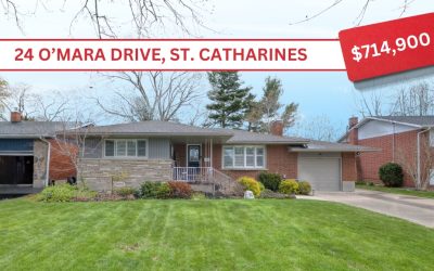 New Listing: 24 O’Mara Drive, St. Catharines, ON