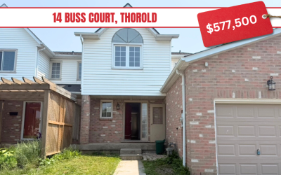 New Listing: 14 Buss Court, Thorold, ON